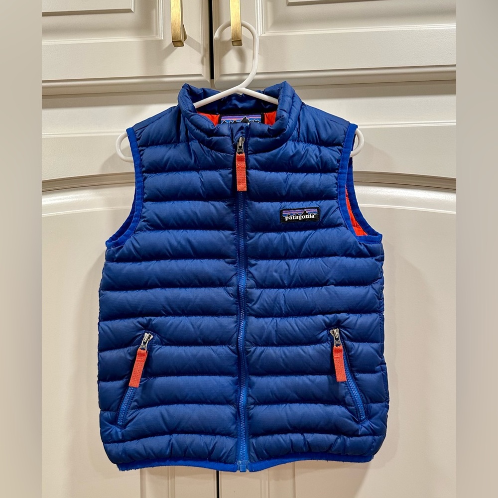 Boys 4T Patagonia vest. Great used condition.